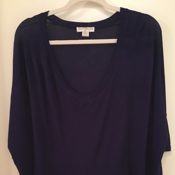 Cotton On Navy Blue Top - Picture 3 of 4